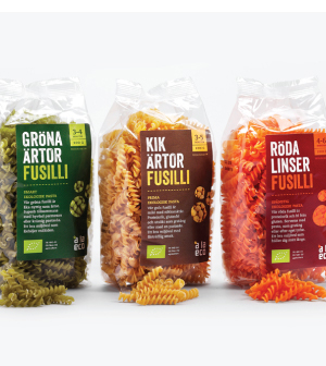 Fusilli Linser & Ärtor, 200 g