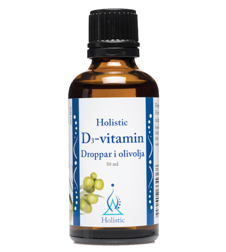 D3-vitamin droppar, 50 ml