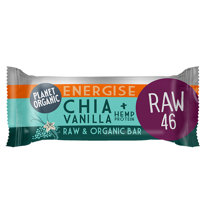 Energibar Chia & Vanilj, 30 g