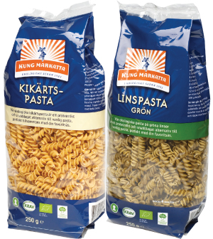 Kikärt- & Linspasta KRAV, 250 g