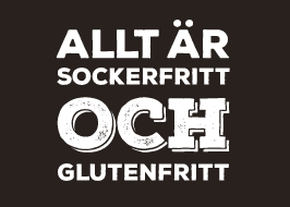 Sockerfritt och glutenfritt