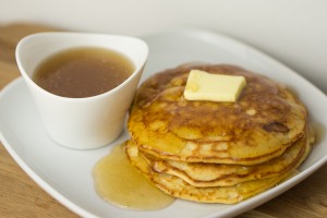 Amerikanska pannkakor med kokosmjöl