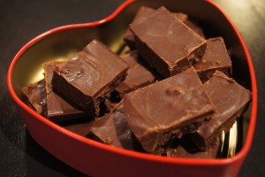 Mintchokladfudge