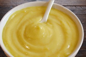 Lime curd, ca 3 dl