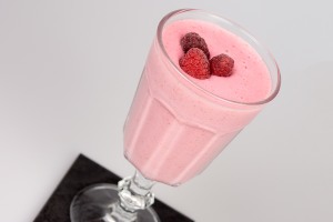 Hallonsmoothie