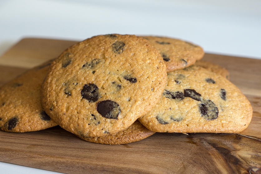 Chocolate Chip Cookies med mandelmjöl