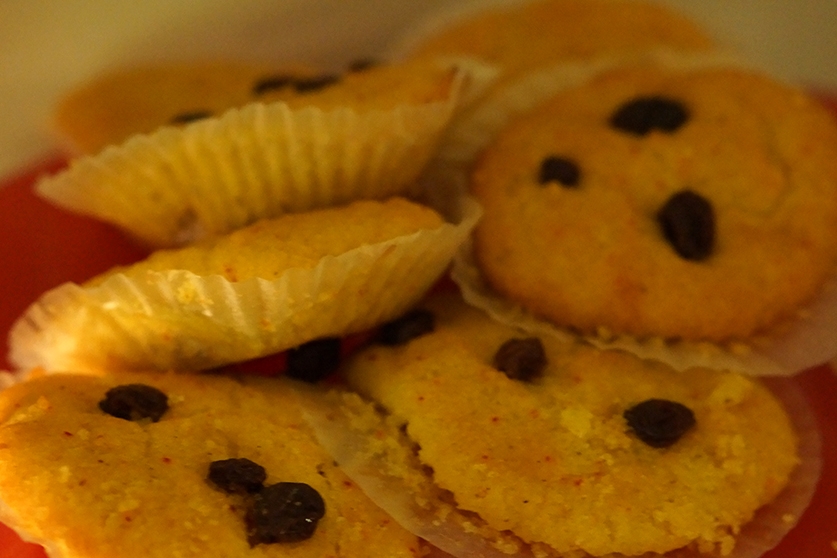 Saffransmuffins med kokos (mjölk- & glutenfria)